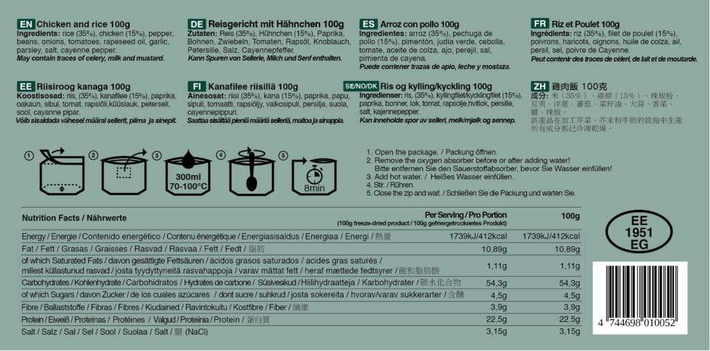 Chicken and Rice 100g1
