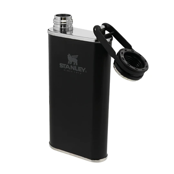 Flask-Matte Black Pebble1