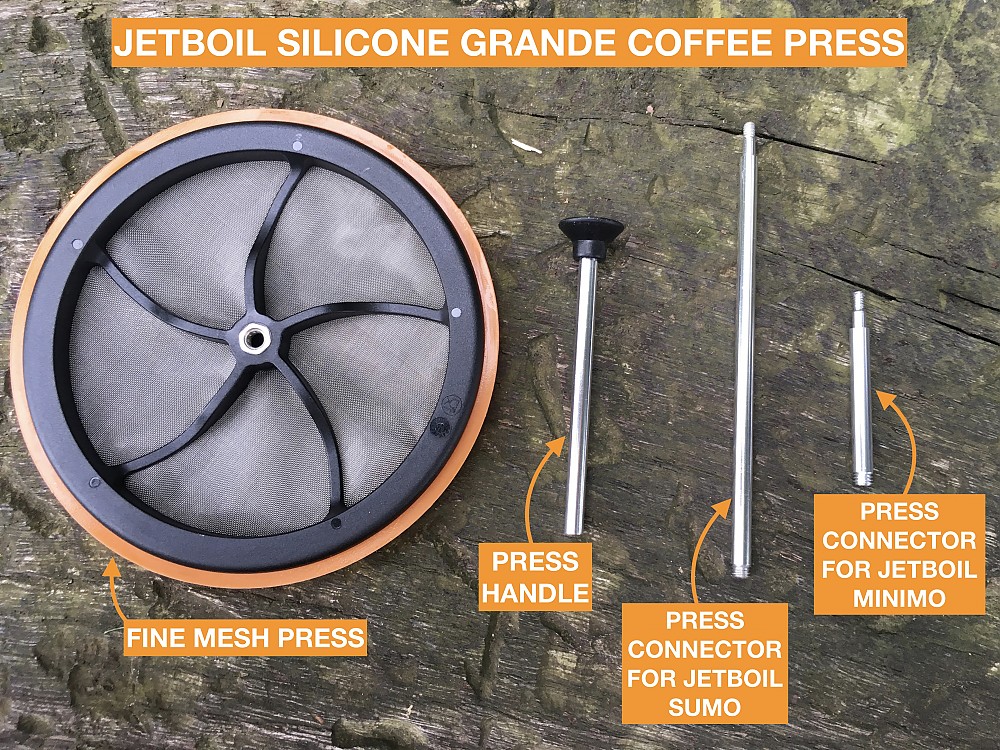 Jetboil Silicone Grande Coffee Press-4