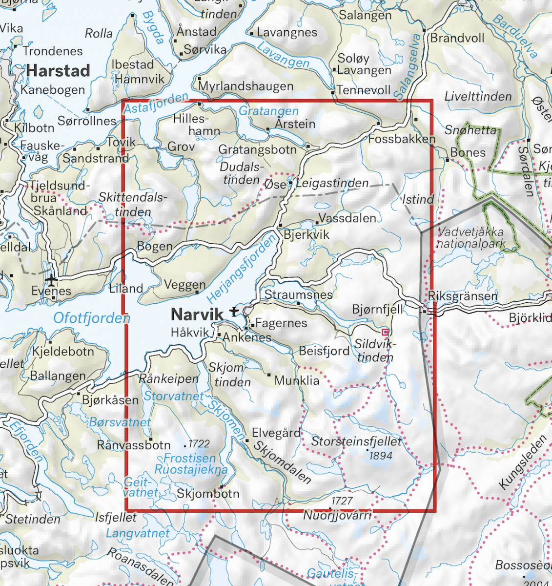 oversiktturkartnarvik